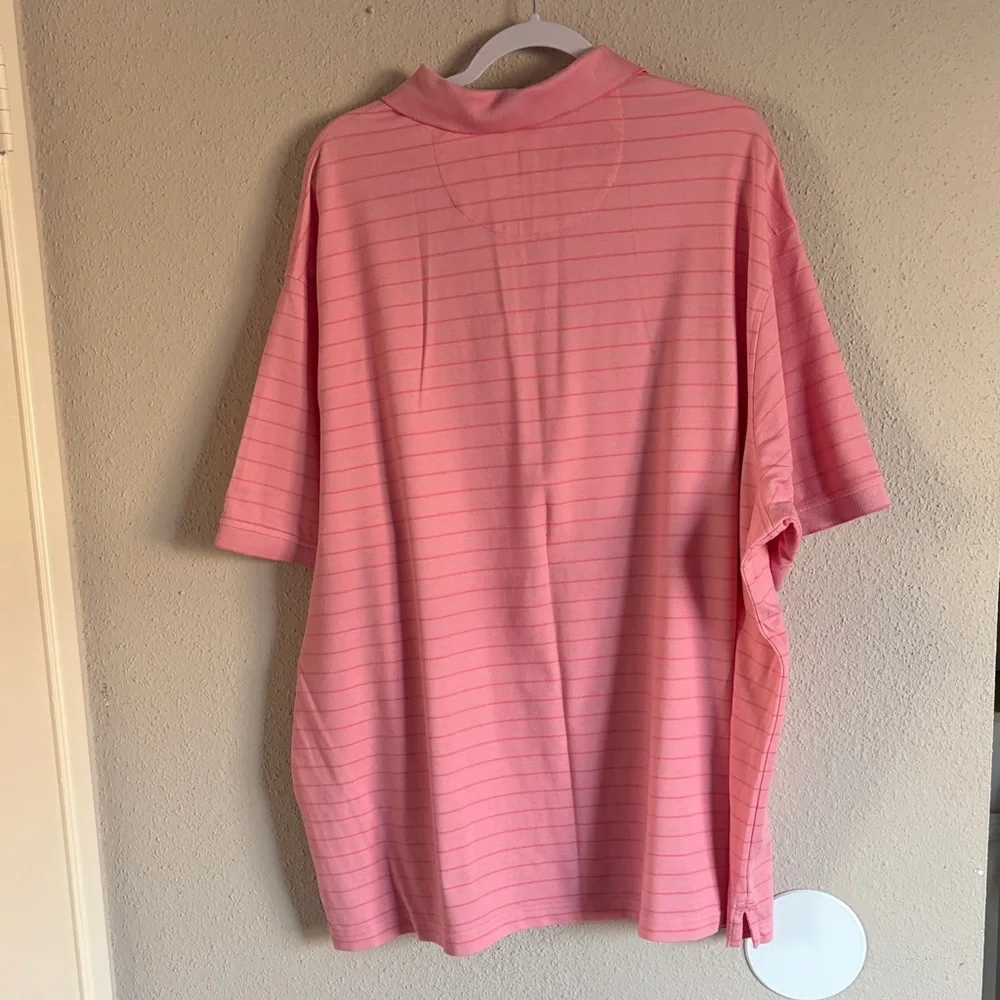 Roundtree & Yorke Pink Polo Shirt